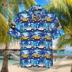 tropical blue jeep hawaiian shirt 2