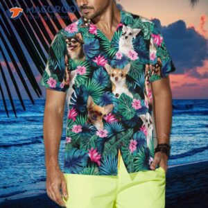 tropical chihuahua dog hawaiian shirt 3