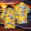 Tropical Floral And Seafood Hawaiian Shirt