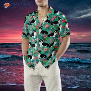 tropical floral corgi hawaiian shirt for and 4