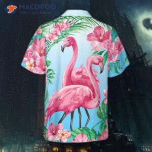tropical floral flamingo shirt for s hawaiian 1