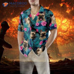 tropical french bulldog hawaiian shirt 4