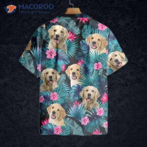 Tropical Golden Dog Hawaiian Shirt