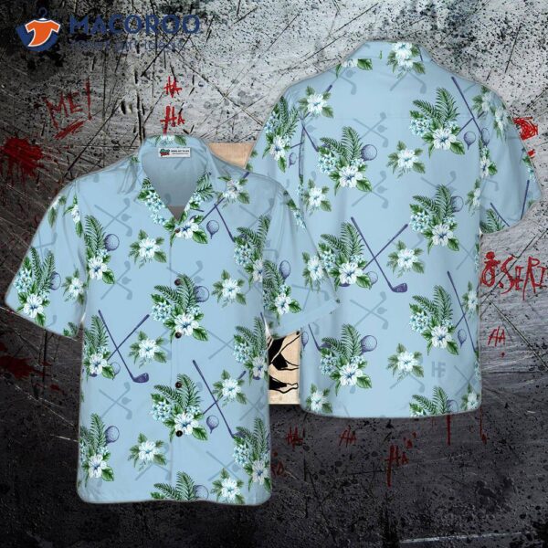 Tropical Golf Five Hawaiian Shirt