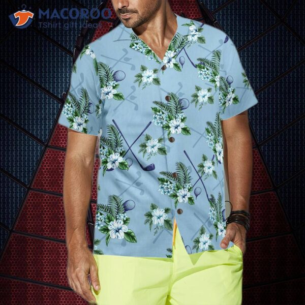 Tropical Golf Five Hawaiian Shirt