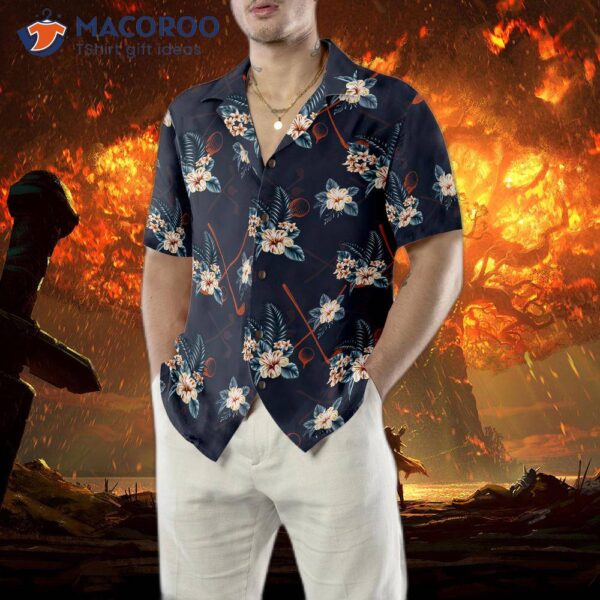 Tropical Golf Four Hawaiian Shirt