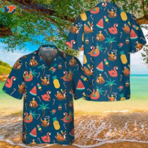 tropical hot christmas hawaiian shirt funny gift for 3