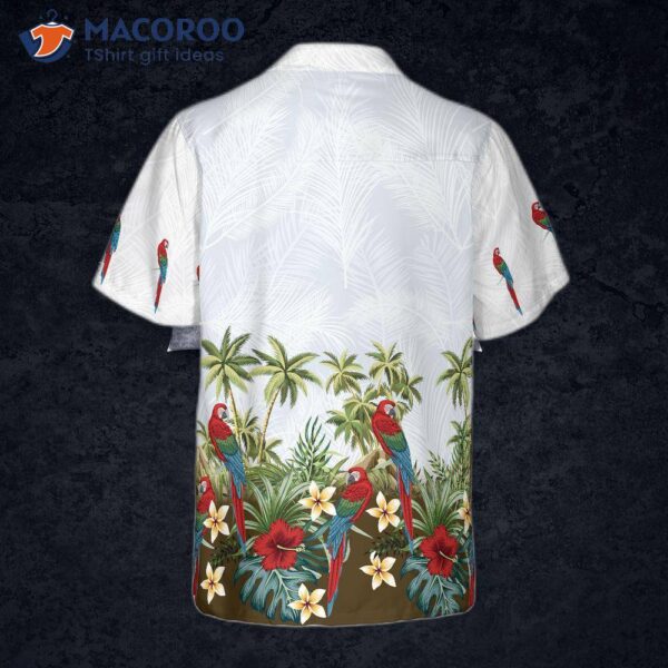 Tropical Island Parrot Shirt For ‘s Hawaiian