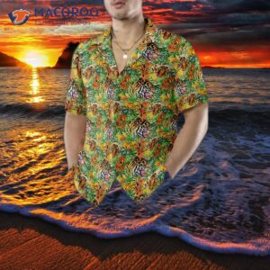 tropical jungle tiger hawaiian shirt 4