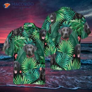 tropical labradorian hawaiian shirt 2