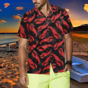 tropical lobster hawaiian shirt red shirt for and gift lovers 3