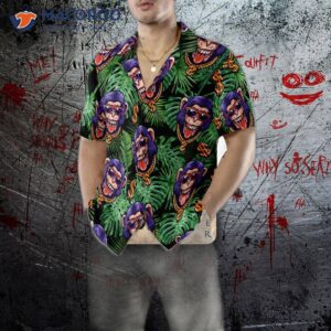 tropical millionaire monkey hawaiian shirt 4