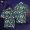 “tropical Modern Floral Hawaiian Shirt”