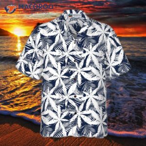 tropical palm tree cannabis marijuana hawaiian shirt 2