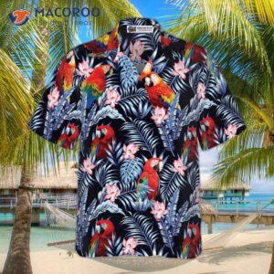 tropical parrot hawaiian shirt 2