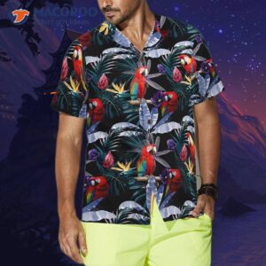 tropical parrot v1 hawaiian shirt 3