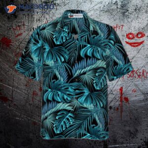 tropical seamless pattern five hawaiian shirt 2