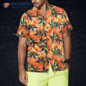 tropical seamless pattern four hawaiian shirt 3