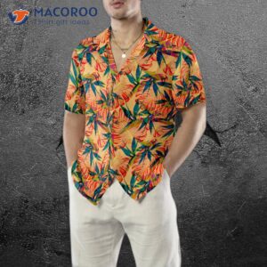 tropical seamless pattern four hawaiian shirt 4