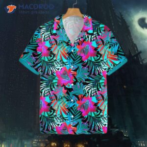 tropical seamless pattern six hawaiian shirt 2