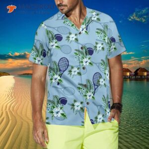tropical tennis five hawaiian shirt 3