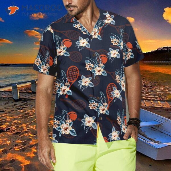 Tropical Tennis Four Hawaiian Shirt