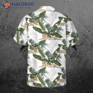 Tropical Tiger Hawaiian Shirt