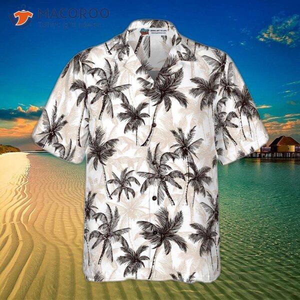Tropical Vintage Palm Tree Hawaiian Shirt