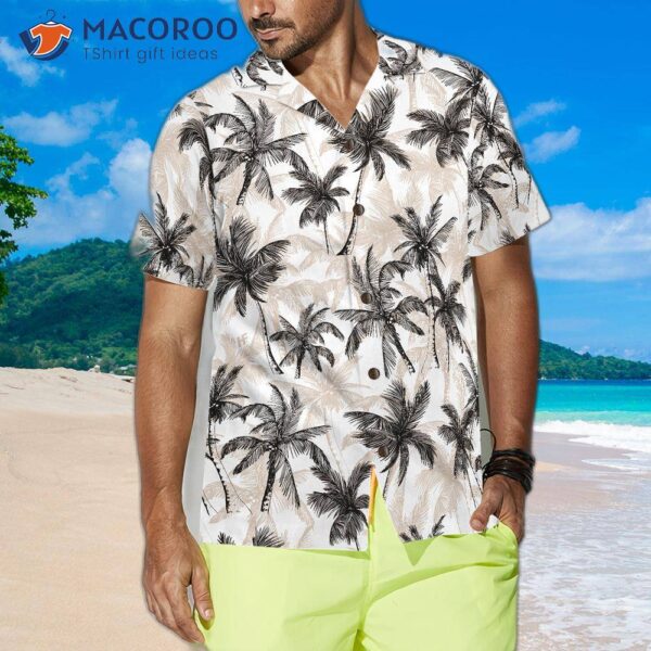 Tropical Vintage Palm Tree Hawaiian Shirt