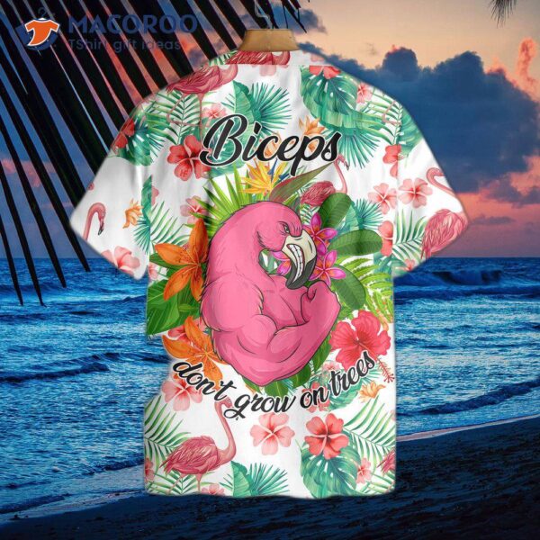 Tropical Workouts Won’t Make Your Biceps Grow Like A Flamingo’s, And Hawaiian Shirt Don’t On Trees