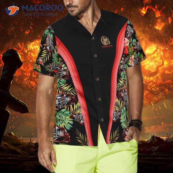 Trucker’s Tropical Hawaiian Shirt
