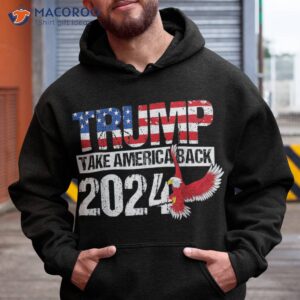 Trump 2024 Flag Take America Back 4th Of July Shirt
