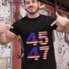 Trump 45 47 2024 Presidenshirt