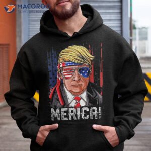 trump 4th of july merica usa american flag vintage shirt hoodie