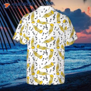 Trumpet Seamless Pattern Shirt For ‘s Hawaiian