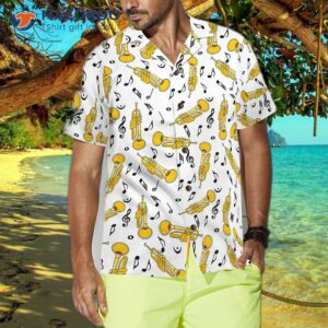 trumpet seamless pattern shirt for s hawaiian 3