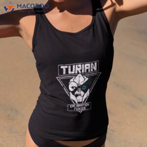 turian calibration forces mass effect shirt tank top 2