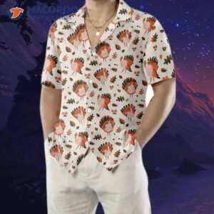 turkey thanksgiving pattern hawaiian shirt funny best gift for day 3