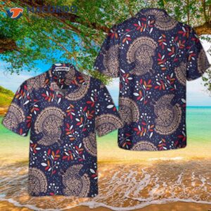 turkey thanksgiving seamless pattern hawaiian shirt best gift for day 2