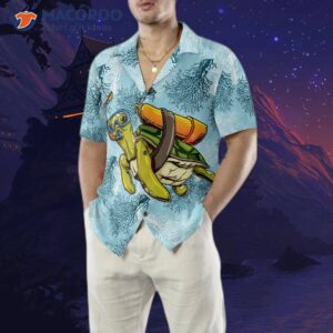 turtle scuba diving shirt for s hawaiian 4