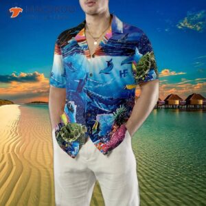 turtle under the sea hawaiian shirt 5