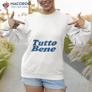 tutto bene niebieski 2023 shirt sweatshirt 1