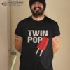 Twin Pop Shirt Gift For Grandpa Twins Dad Tshirt Fathers Day