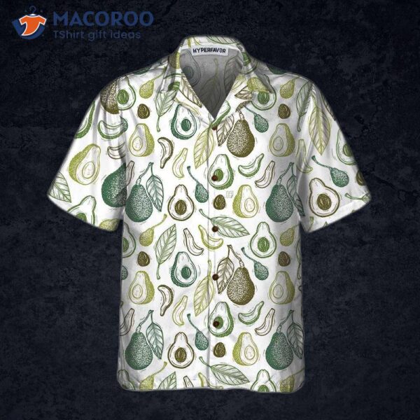 Types Of Avocado Hawaiian Shirts, Funny And Short Sleeve Print Shirts