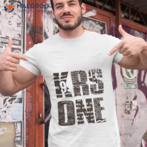 Typographic Logo Krs One Shirt