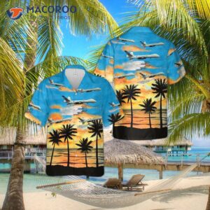 U.s. Air Force General Atomics Mq-9 Reaper Hawaiian Shirt