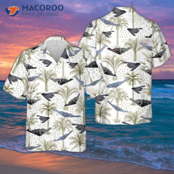 U.s. Air Force Northrop Grumman B-2 Spirit Hawaiian Shirt