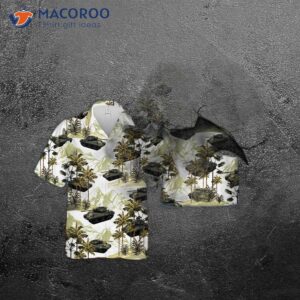 U.s. Army M10 Tank Destroyer Hawaiian Shirt