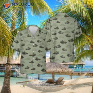 U.s. Army M551 Sheridan Tank Hawaiian Shirt