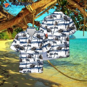 U.s. Army Md Helicopters Mh-6 Little Bird Hawaiian Shirt